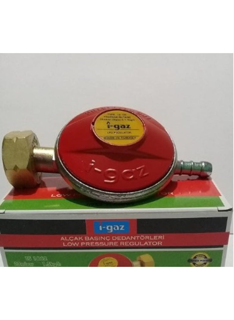 Gas cylinder and water heater regulator